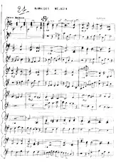 scarica la spartito per fisarmonica Hawajska mélodia (Boléro) (Manuscrit) in formato PDF