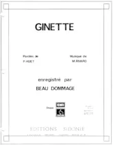 télécharger la partition d'accordéon Ginette au format PDF