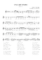download the accordion score Un café Yvon (Marche) in PDF format