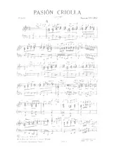 descargar la partitura para acordeón Pasion criolla (Tango) en formato PDF