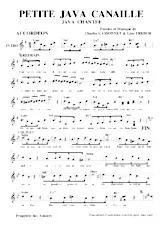 download the accordion score Petite java canaille in PDF format