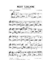 descargar la partitura para acordeón Nuit Tzigane (Valse Musette) en formato PDF