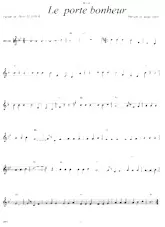 download the accordion score Le porte bonheur (Valse) in PDF format