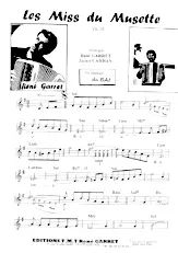 télécharger la partition d'accordéon Les miss du musette (Valse) au format PDF