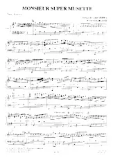 descargar la partitura para acordeón Monsieur super musette en formato PDF