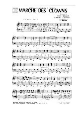 download the accordion score Marche des clowns in PDF format