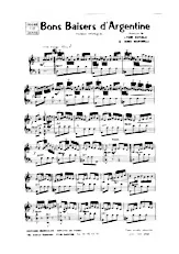 scarica la spartito per fisarmonica Bons baisers d'Argentine (Tango Typique) in formato PDF