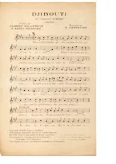 scarica la spartito per fisarmonica Djibouti (De l'opérette : J'aime) in formato PDF