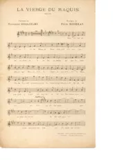 télécharger la partition d'accordéon La vierge du maquis (Valse Chantée) au format PDF