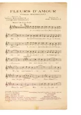télécharger la partition d'accordéon Fleurs d'amour (Chant : Mistinguett) (Fox Trot Chanté) au format PDF
