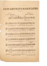 download the accordion score Dans les nuits Marocaines (Fox Trot Chanté) in PDF format