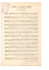 download the accordion score Quand l'oiseau chante in PDF format