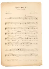 scarica la spartito per fisarmonica Rêvons (Valse Chantée) in formato PDF