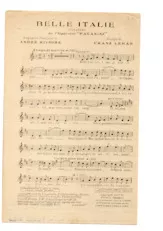 descargar la partitura para acordeón Belle Italie (De l'opérette : Paganini) en formato PDF