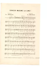 download the accordion score Bonsoir madame la lune in PDF format