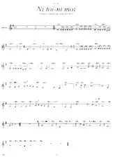 download the accordion score Ni toi Ni moi in PDF format