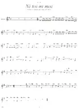 descargar la partitura para acordeón Ni toi Ni moi en formato PDF