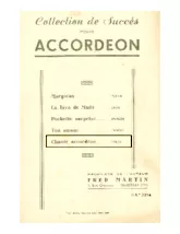 télécharger la partition d'accordéon Chante accordéon (Valse) au format PDF
