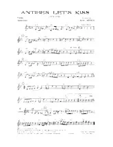 download the accordion score Antibes let's kiss in PDF format