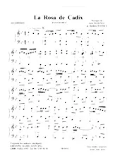 download the accordion score La rosa de Cadix (Paso Doble) in PDF format