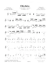 scarica la spartito per fisarmonica Oléchita (Paso Doble Chanté) in formato PDF