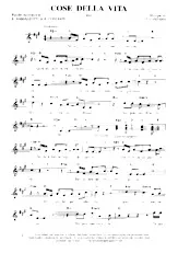 descargar la partitura para acordeón Cose Della Vita  en formato PDF