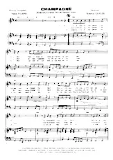 descargar la partitura para acordeón Champagne (Namoradinha de um amigo meu) en formato PDF