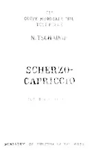 télécharger la partition d'accordéon Scherzo Capriccio au format PDF