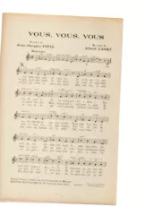 download the accordion score Vous Vous Vous in PDF format