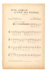 descargar la partitura para acordeón Ton cœur c'est ma patrie en formato PDF