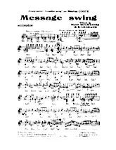 télécharger la partition d'accordéon Message Swing (Bounce) au format PDF