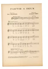 download the accordion score Partir à deux (Slow Chanté) in PDF format