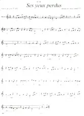 download the accordion score Ses yeux perdus in PDF format