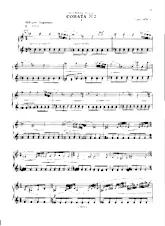 descargar la partitura para acordeón Sonate n°2 en formato PDF
