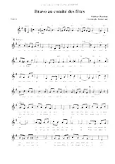 download the accordion score Bravo au comité des fêtes (Marche) in PDF format