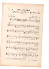 descargar la partitura para acordeón Y a toujours quelqu'un d' volé (Slow Chanté) en formato PDF