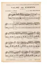 télécharger la partition d'accordéon Valse de Chopin (Op64 n°1) (Arrangement Tom Waltham) au format PDF