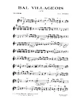 download the accordion score Bal villageois (Java) in PDF format
