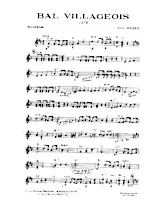 descargar la partitura para acordeón Bal villageois (Java) en formato PDF