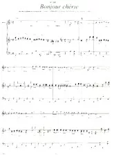 descargar la partitura para acordeón Bonjour chérie (Fox) en formato PDF