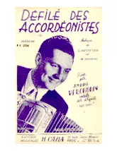 télécharger la partition d'accordéon Défilé des accordéonistes (Marche) au format PDF
