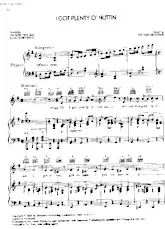 download the accordion score I Got Plenty O' Nuttin' in PDF format