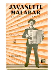télécharger la partition d'accordéon Malabar (Java) au format PDF