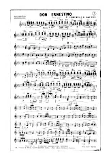 télécharger la partition d'accordéon Don Ernestino (Paso Doble) au format PDF
