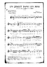 download the accordion score Un chalet dans les pins (I'm in the middle of a riddle) (Valse Chantée) in PDF format