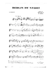 scarica la spartito per fisarmonica Berlin by nyght (Fox Marche) in formato PDF