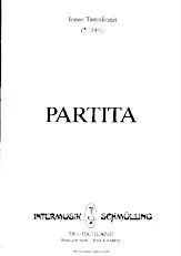 télécharger la partition d'accordéon Partita au format PDF