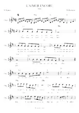 descargar la partitura para acordeón L'aimer encore (Slow Chanté) en formato PDF