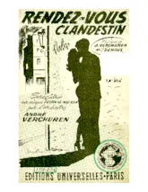 download the accordion score Rendez-vous clandestin (Valse) in PDF format