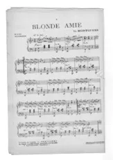 télécharger la partition d'accordéon Blonde Amie (Java) au format PDF